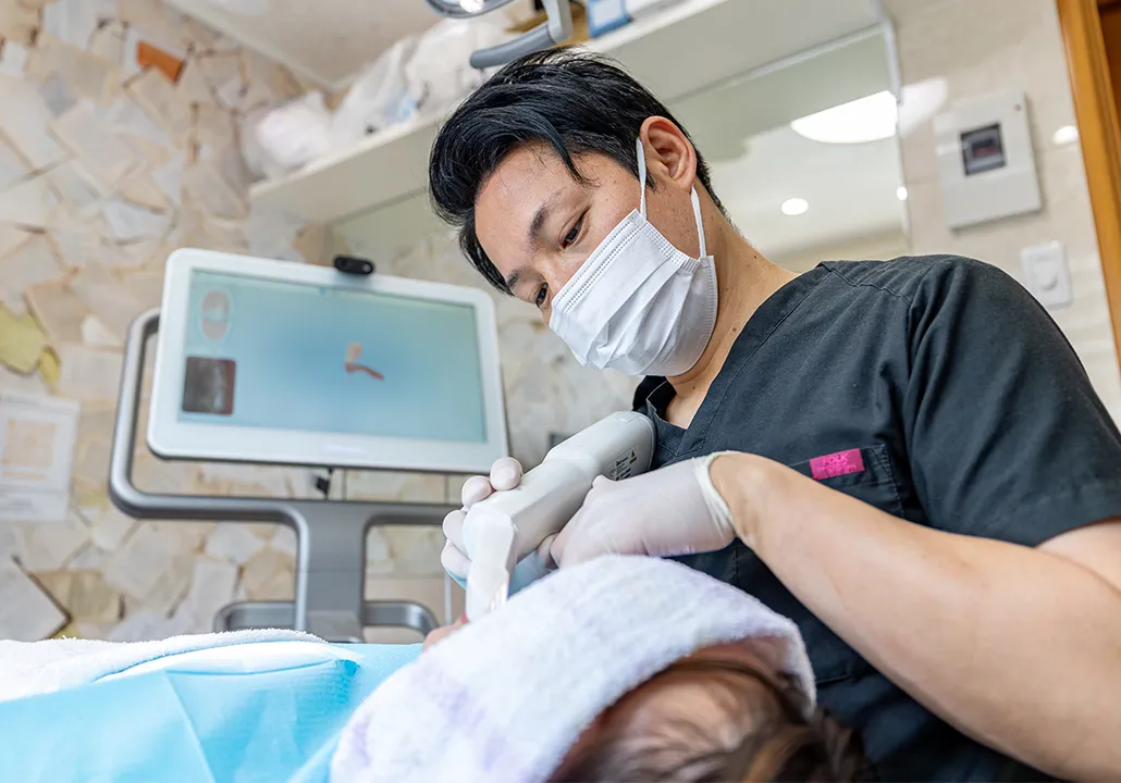治療中は痛いのではないか？